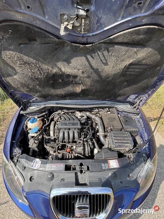 Seat Leon II 16 MPI z gazem granatowy Grodków