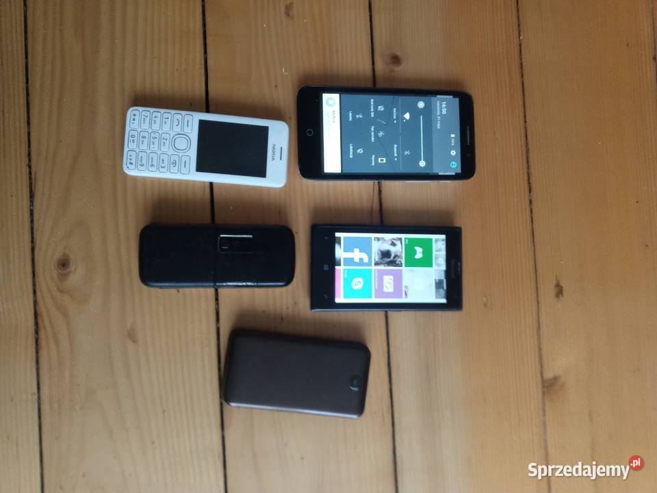 Sprzedam 5 telefony Alcatel Nokia Sprawne stan Skawina