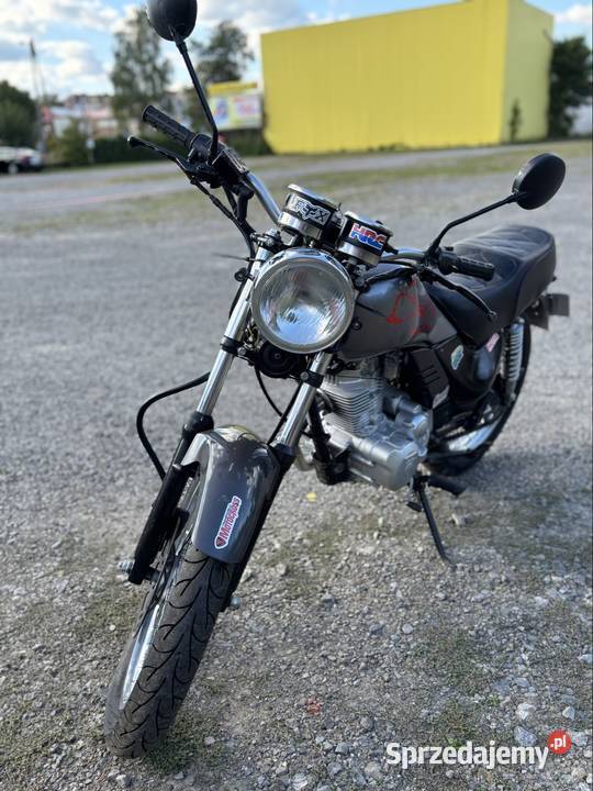 motocykl rex cruiser o pojemności 125