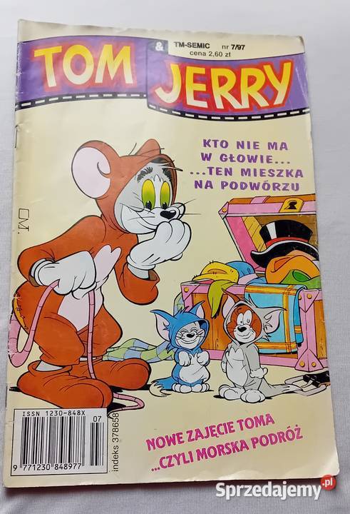 Komiks TomJerry 797 TMSemic 1997r Koźminek