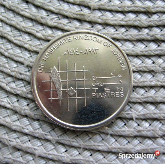 Jordania 10 Piastrów 1993r wielkopolskie Kalisz