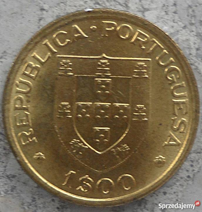 PORRRTUGALIA1 ESCUDO1982 r mazowieckie Legionowo sprzedam