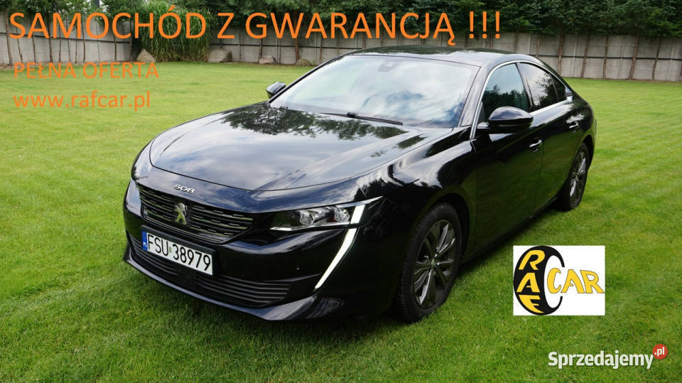 Peugeot 508 automat Piękny Gwarancja II 2018 Rok produkcji 2019 lubuskie Zielona Góra sprzedam