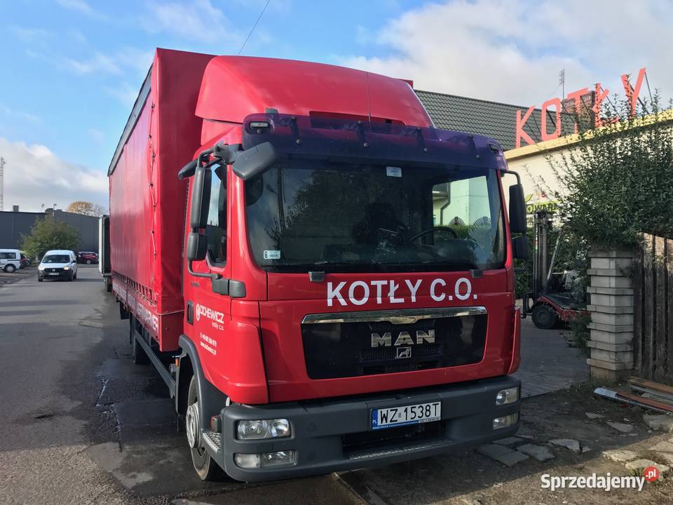 MAN TGL 12180 długa paka 7 m winda 420 m DMC Płońsk