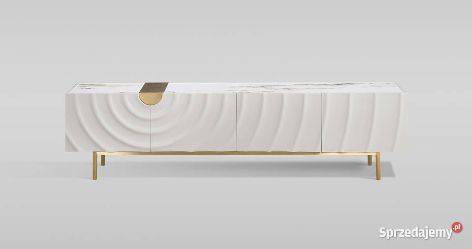 Szafka RTV złota Primavera Glamour Premium Golkowice sprzedam