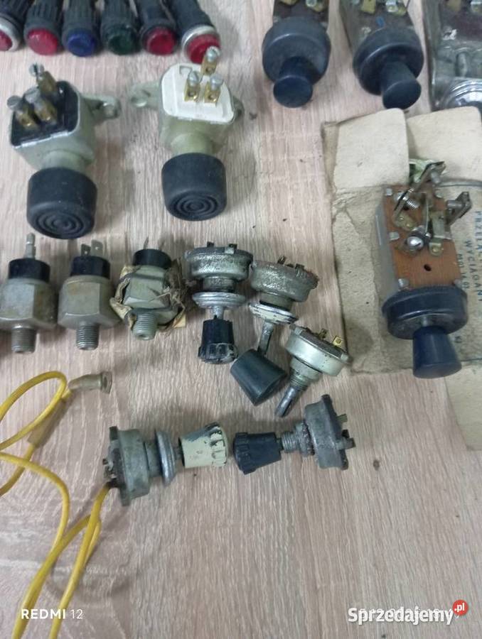 Przełączniki kontrolki syrena Odbiór łasku w Łódź