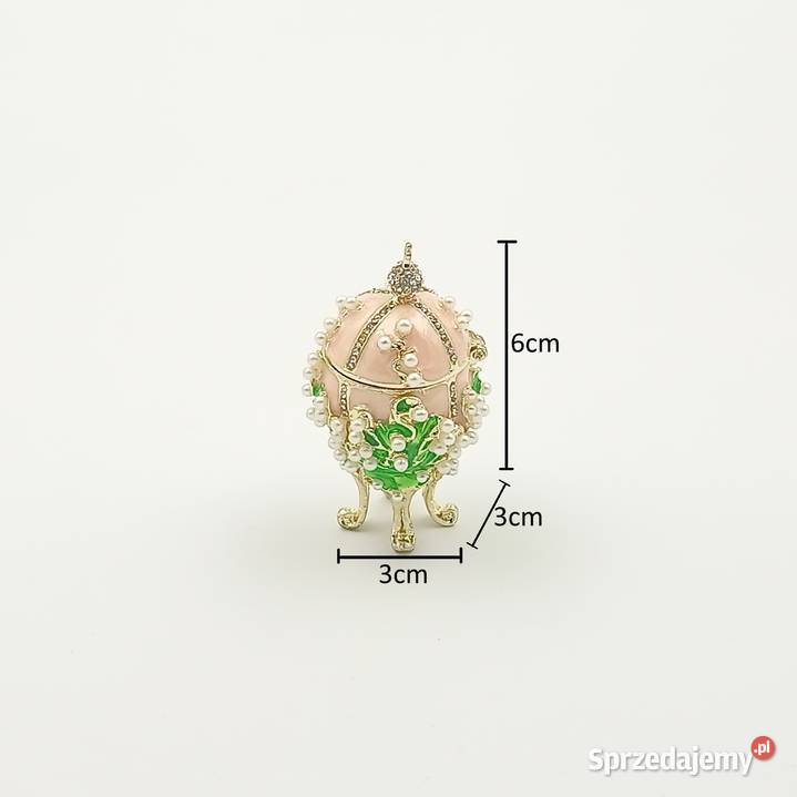 Jajko jajo faberge pojemniki szkatułka małe Szkatułki i pudełeczka sprzedam