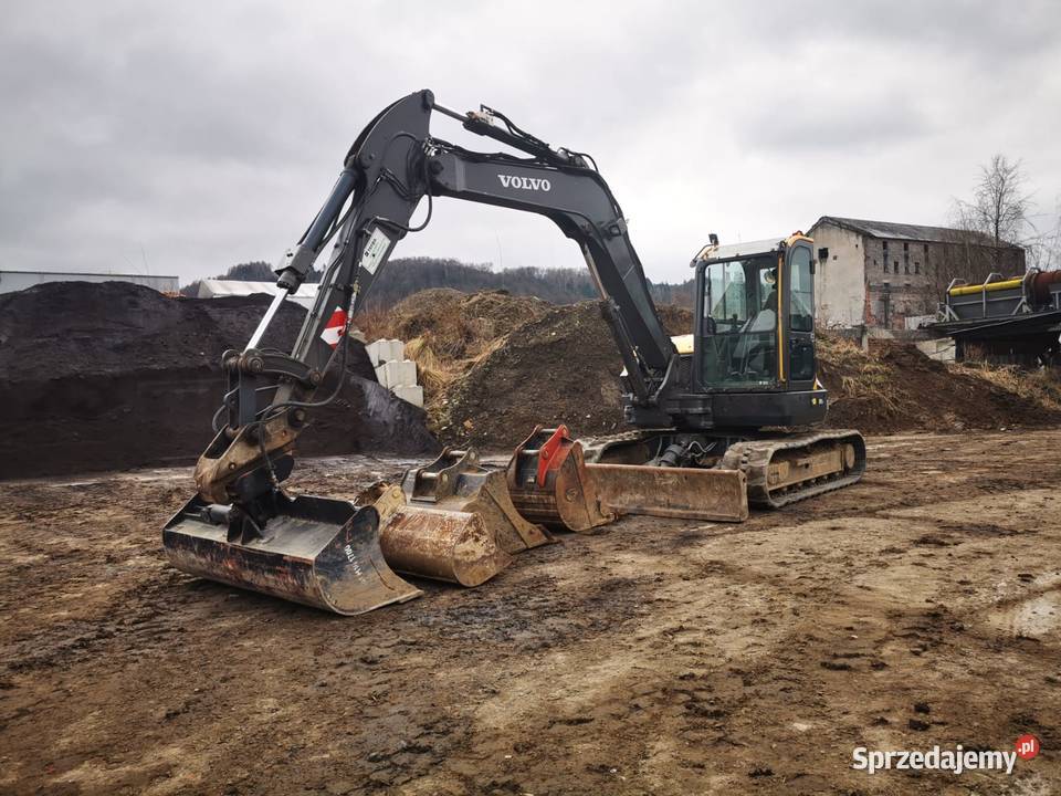Volvo ECR 88 D 4 Łyzki 2019 śląskie