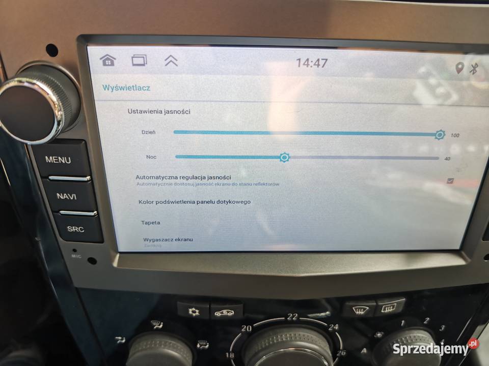 Radio Android 13 Opel Astra H 2GB 32GB GPS WiFi