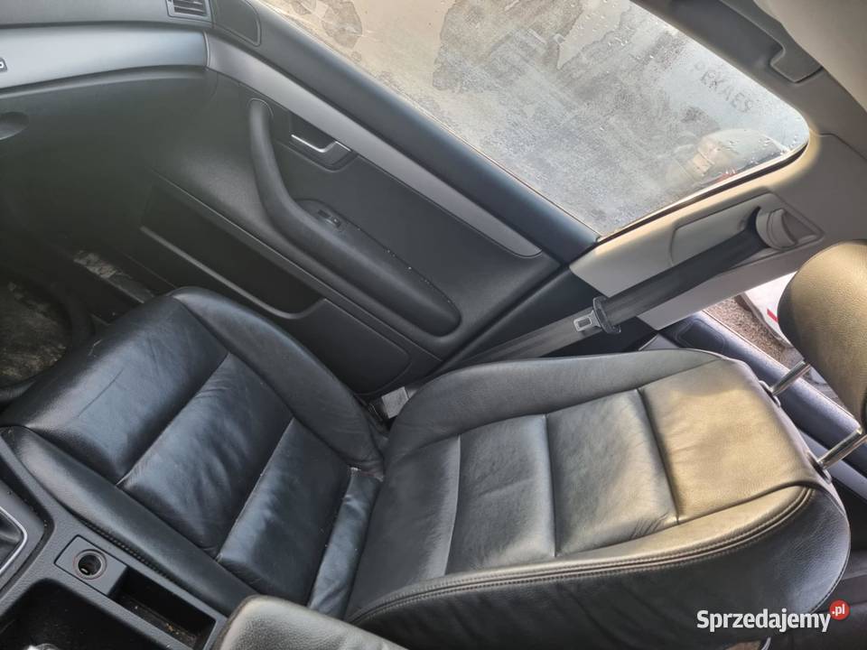 Fotele skórzane boczki Audi a4 b7 b6 Bodzentyn
