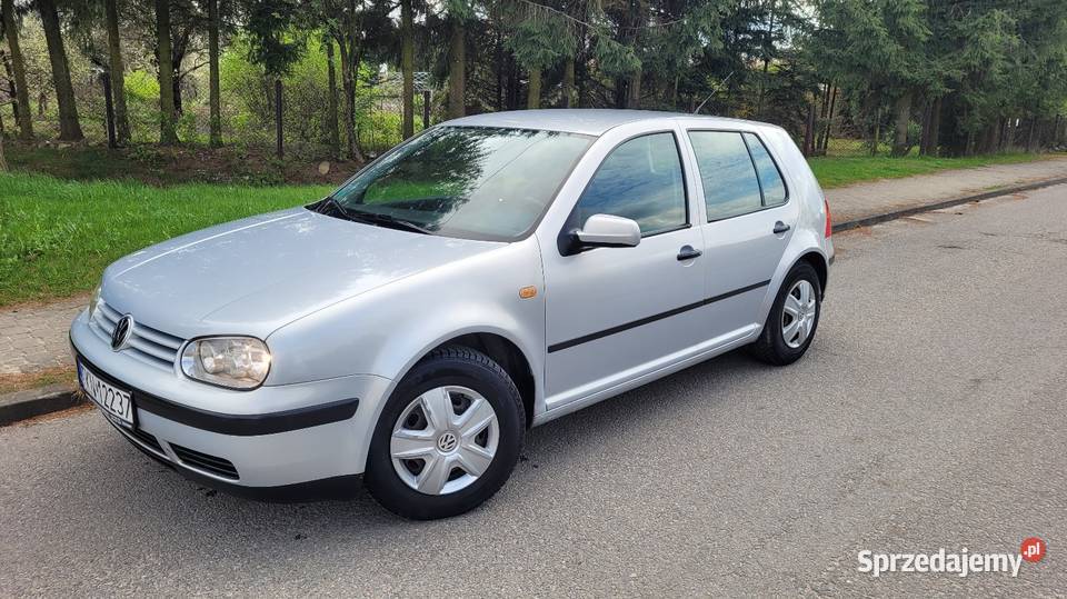 VW GOLF IV 16 SRGAZ ZAREJESTROWANY 98R STAN welurowa tapicerka świętokrzyskie Końskie