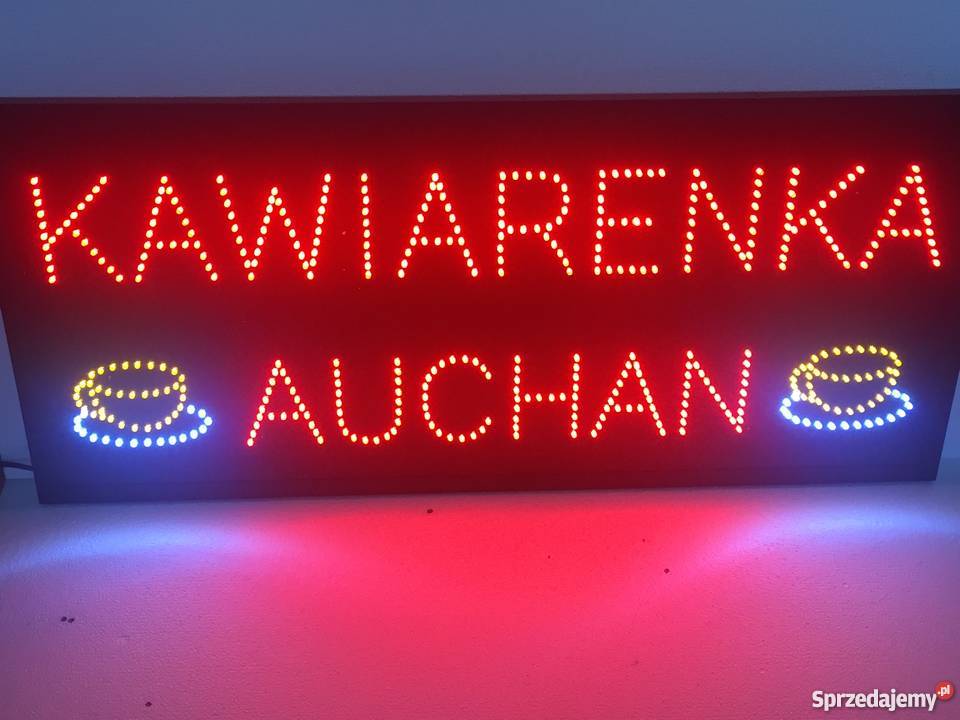 KWIACIARNIA diodowa reklama 120x25 NOWA Sklep Pomiechówek