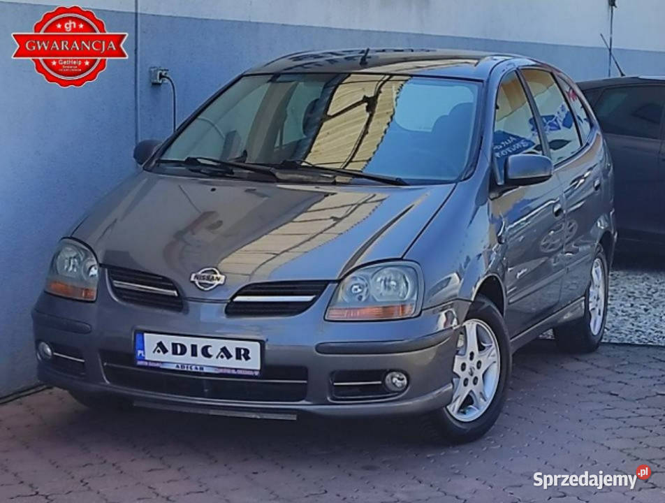 Nissan Almera Tino klima Kamera Alu wielofunkcja immobilizer Racibórz sprzedam