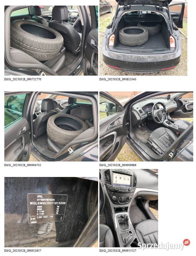 Zarządca sprzeda Opel Insignia 2015 konkurs Opel Jasło