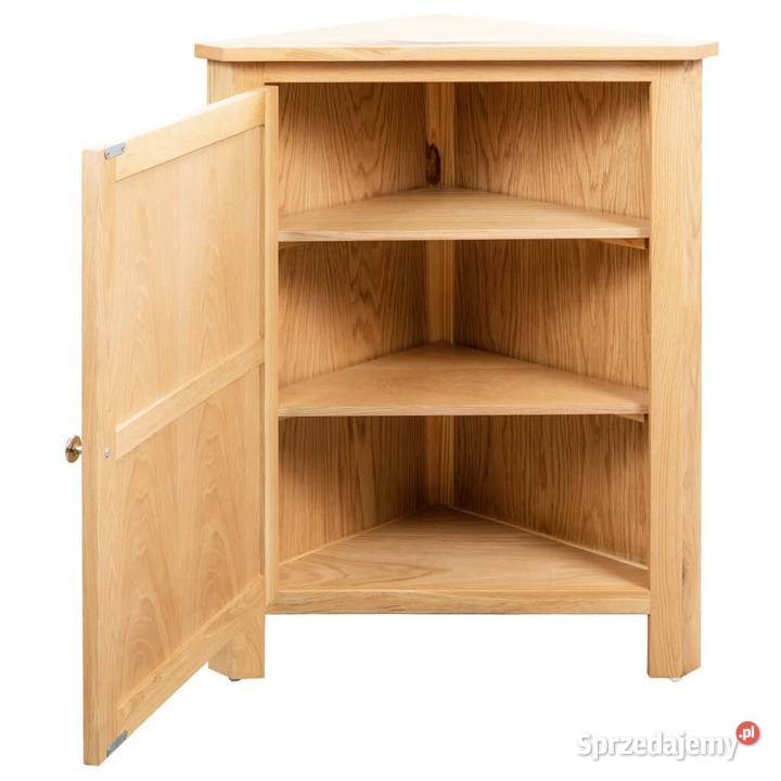 vidaXL Szafka narożna 59 x 45 x 80 lite drewno mazowieckie Warszawa