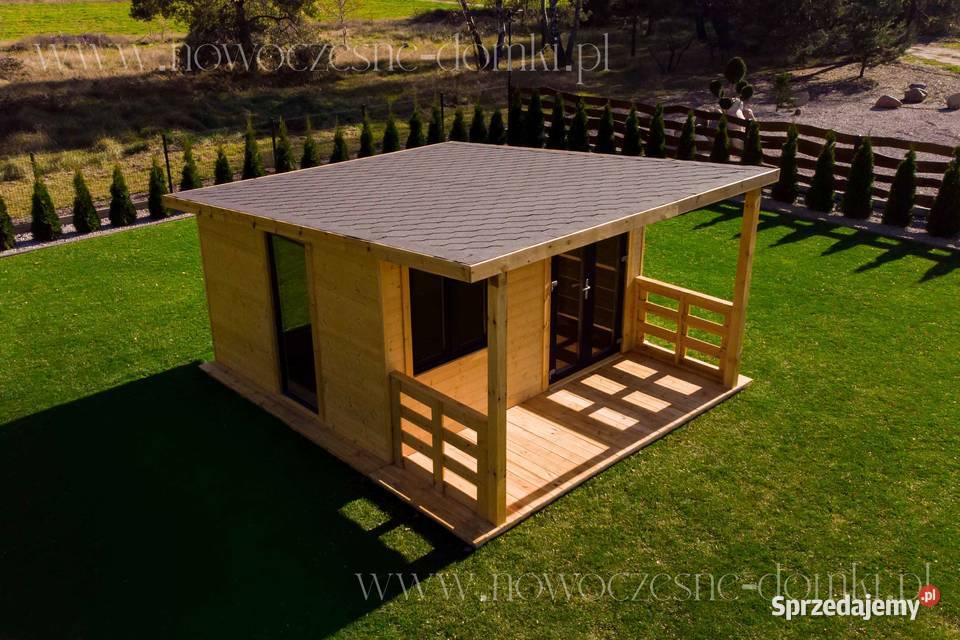 Drewniany domek ogrodowy Ibiza 3 wym 4x4m Kraków