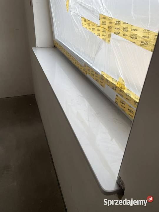 Parapet parapety konglomerat marmur marmurowe Poznań