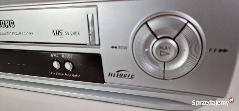 Video magnetowid Samsung SV 240 X SV240X Pilot Międzychód sprzedam