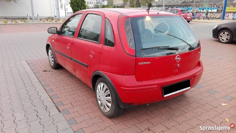 Opel Corsa C 2004 r 12 benzyna klimatyzacja Poznań sprzedam