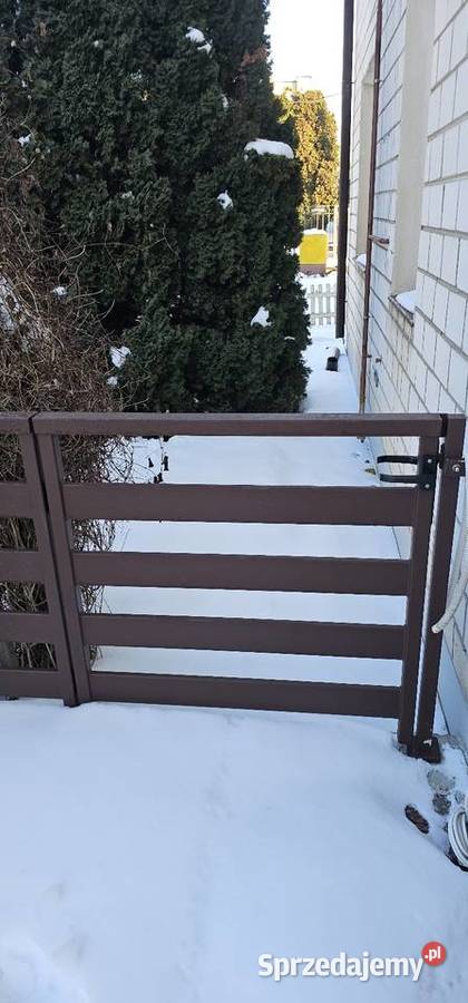 Balustrada tarasowabalkonowa z furtką