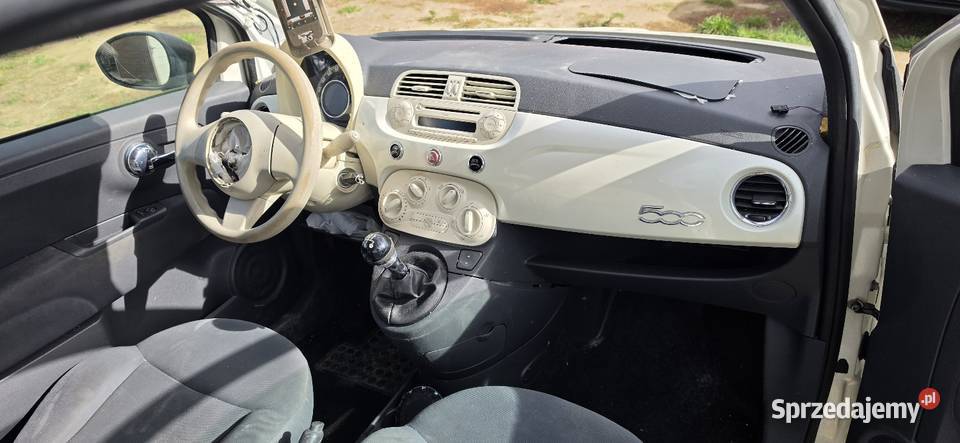 Fiat 500 12B 2009 270A manualna 500 lubelskie Krasnystaw