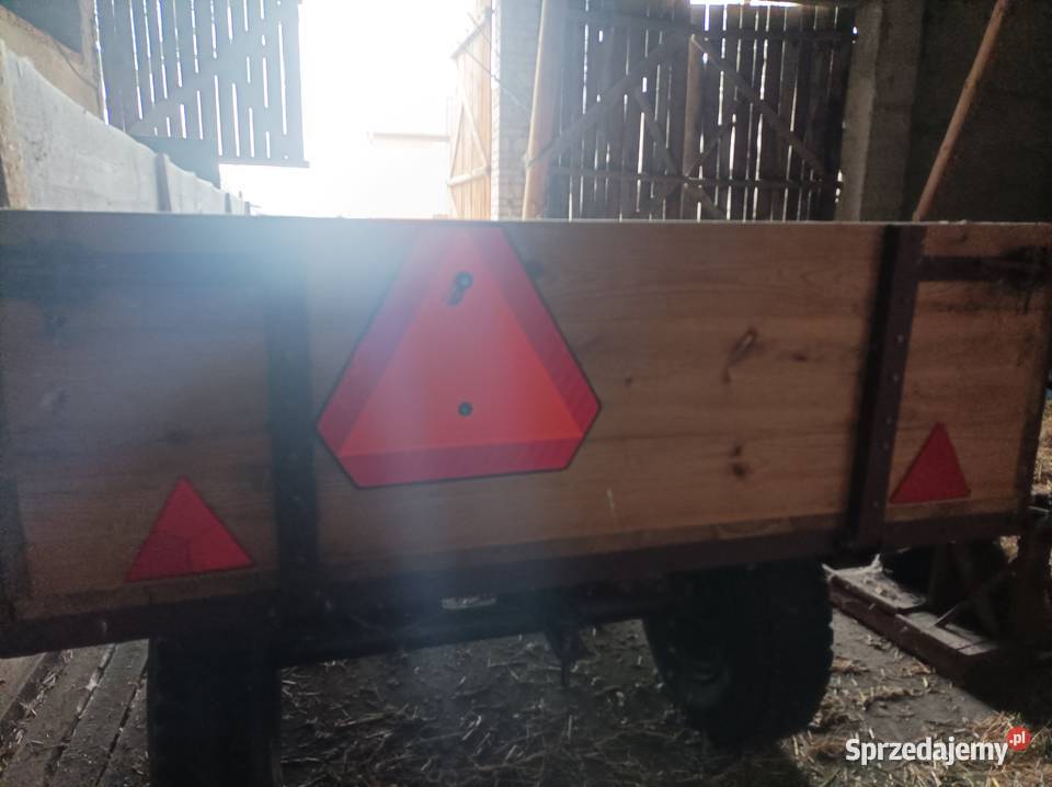 Sprzedam przyczepę rolniczą drewnianą