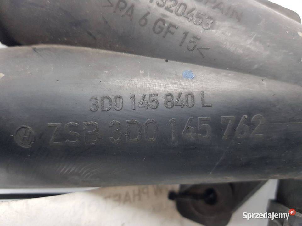 PRZEWÓD RURA DOLOT 3D0145762 PHAETON Lipno