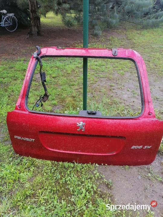Klapa bagażnika peugeot 206sw EKQ Rokietnica