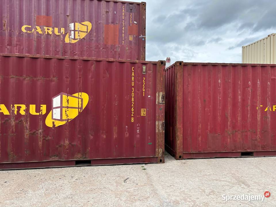 Kontener morski magazynowy budowlany 20 DV 6m CW