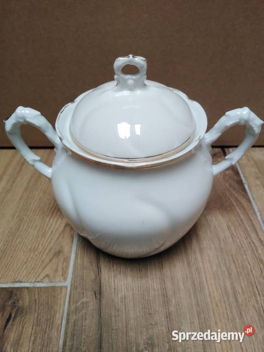 Duża cukiernica Limoges Cukiernice pomorskie Nowa Karczma