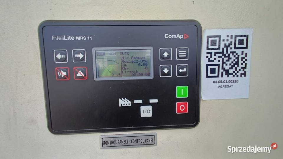 SPRZEDAŻ Agregat prądotwórczy KJ Power 550 kVA dolnośląskie Jelcz-Laskowice sprzedam