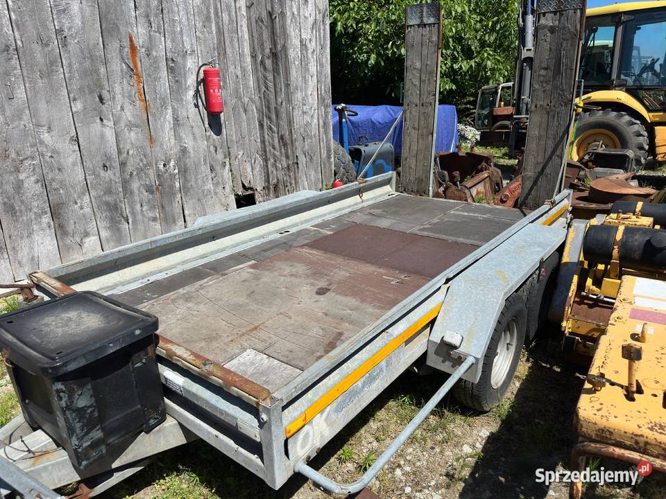 Przyczepka Laweta HUBIERE 3500 DMC Regulowany