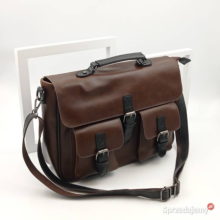 Teczka torba biznesowa skórzana na ramie A Zawiercie