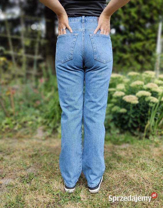 Spodnie jeansowe PullBear 36 S niebieskie jeansy zachodniopomorskie Szczecin