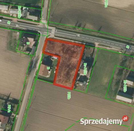 Sprzedam działkę o pow 2100m2 w Sokołowie Nieruchomości