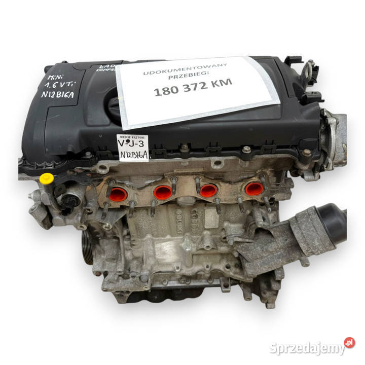 SILNIK N12B16A Mini Cooper R55 R56 R57 16 16V lubelskie
