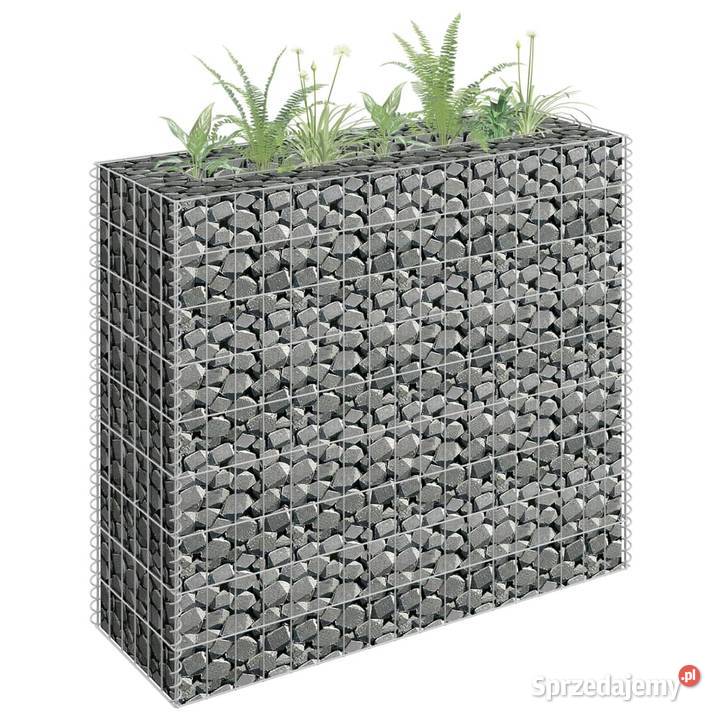 vidaXL Podwyższona donica gabionowa mazowieckie
