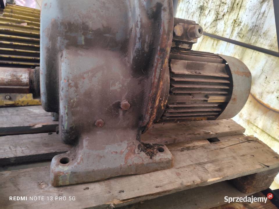 Motoreduktor 94 obrmin 3kw Elżbieta