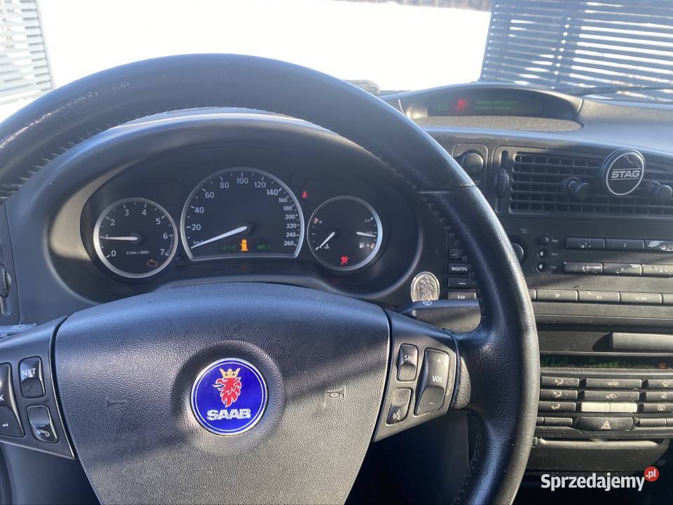 Saab 93 20 benzyna LPG nieuszkodzony Tykocin