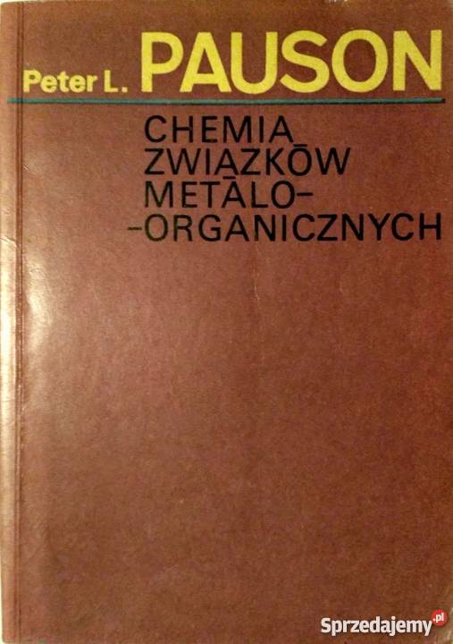 CHEMIA ZWIĄZKÓW METALOORGANICZNYCH