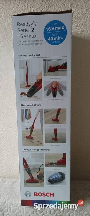 NOWY Odkurzacz bezprzewodowy 2w1 BOSCH 16 V Żagań sprzedam