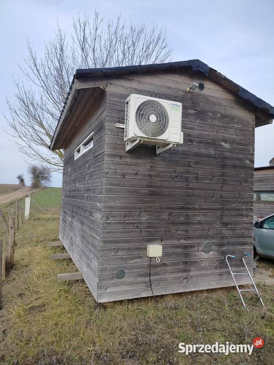 Domek drewniany Całoroczny Podrzewie sprzedam