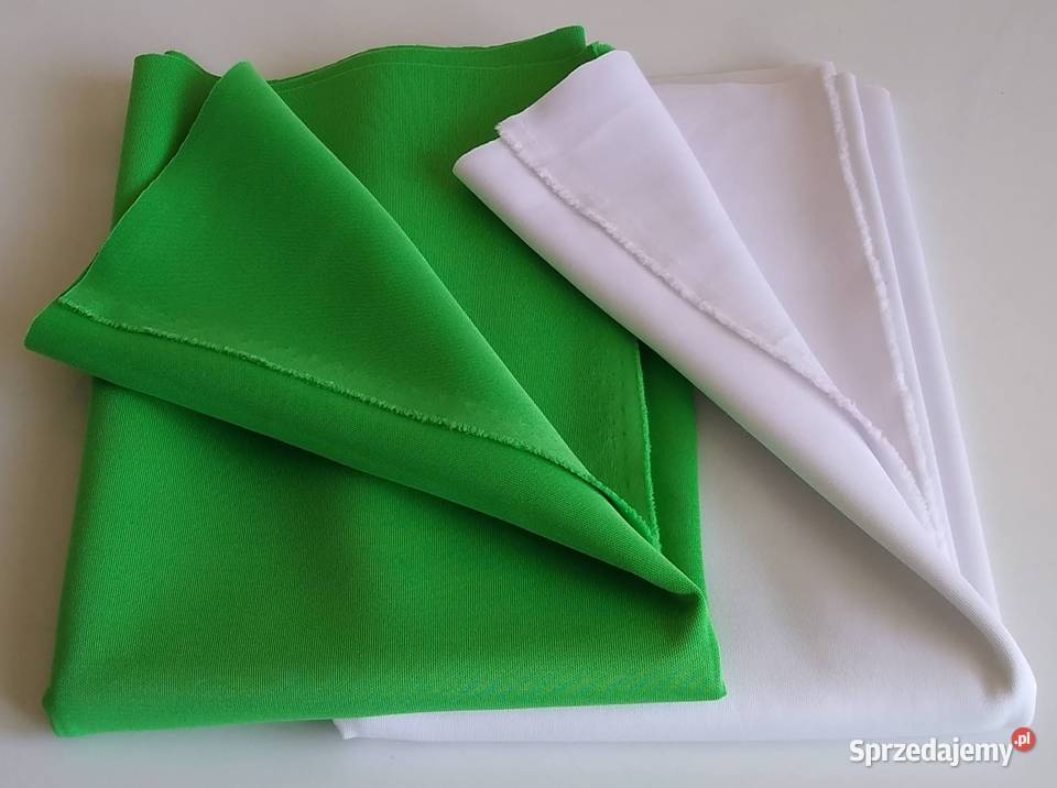 Dzianina Nurek Gładki 2 kupony Tunel Gdańsk