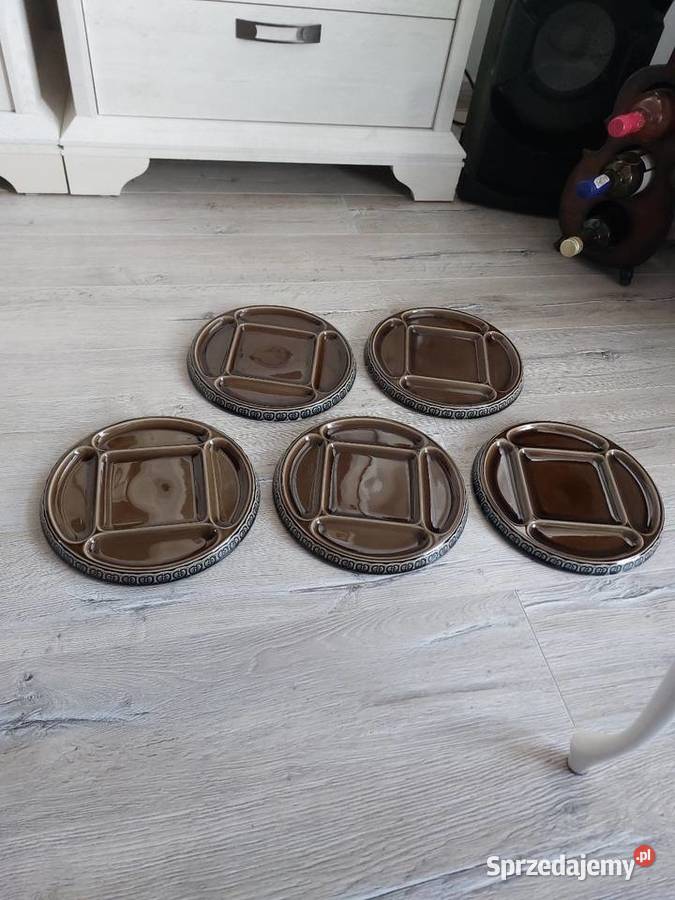 Porcelanowe patery Rosenthal Porcelana i szkło Wałbrzych