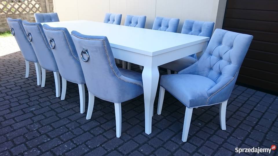 Eleganckie krzesło chesterfield tapicerowane z Gorzów Wielkopolski
