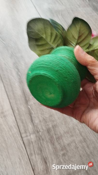 wazonik z kwiatami sztucznymi Poznań sprzedam