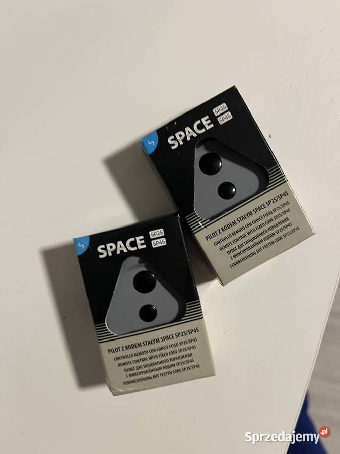 2x Pilot z kodem SPACE SP2SSP4S Kraków sprzedam