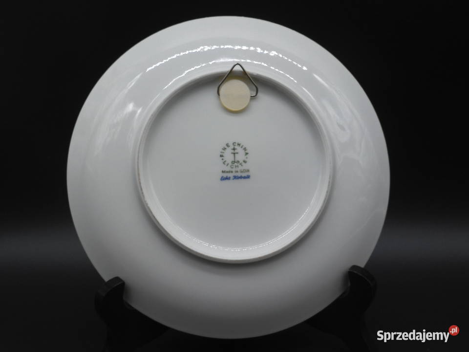 Talerz bożonarodzeniowy Echt Kobalt Weihnachten Raszków