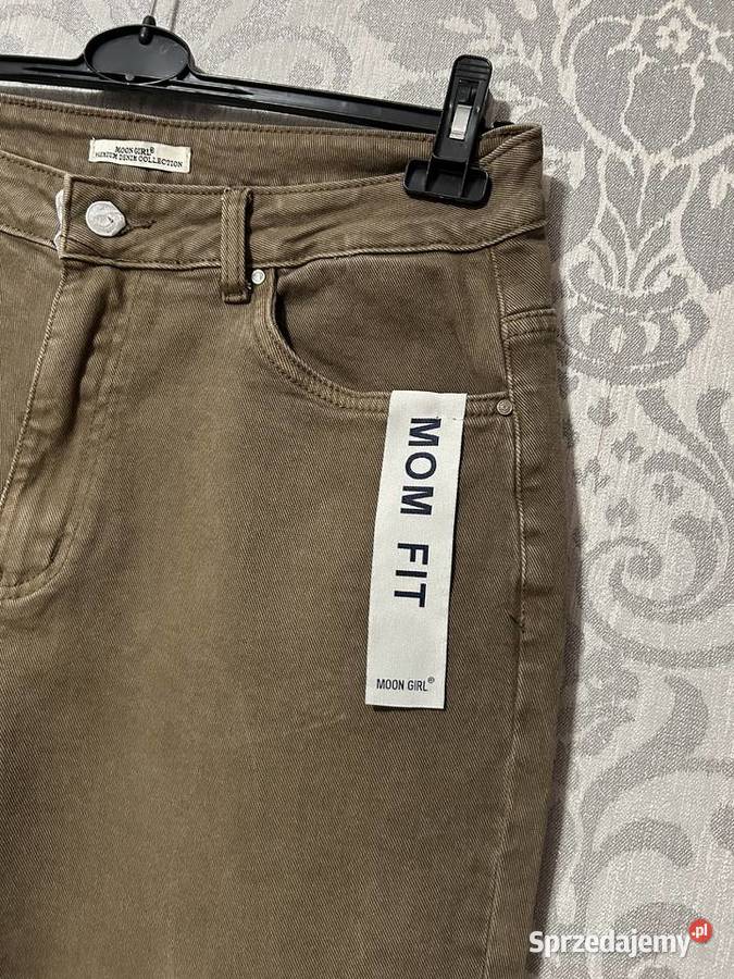 Brązowe dżinsy Mom Fit 3XL Moon Girl mazowieckie Warszawa