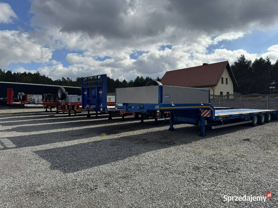 niskopodwoziowa Bodex JANMIL Burtówka Laweta Rok produkcji 2016 Widełki